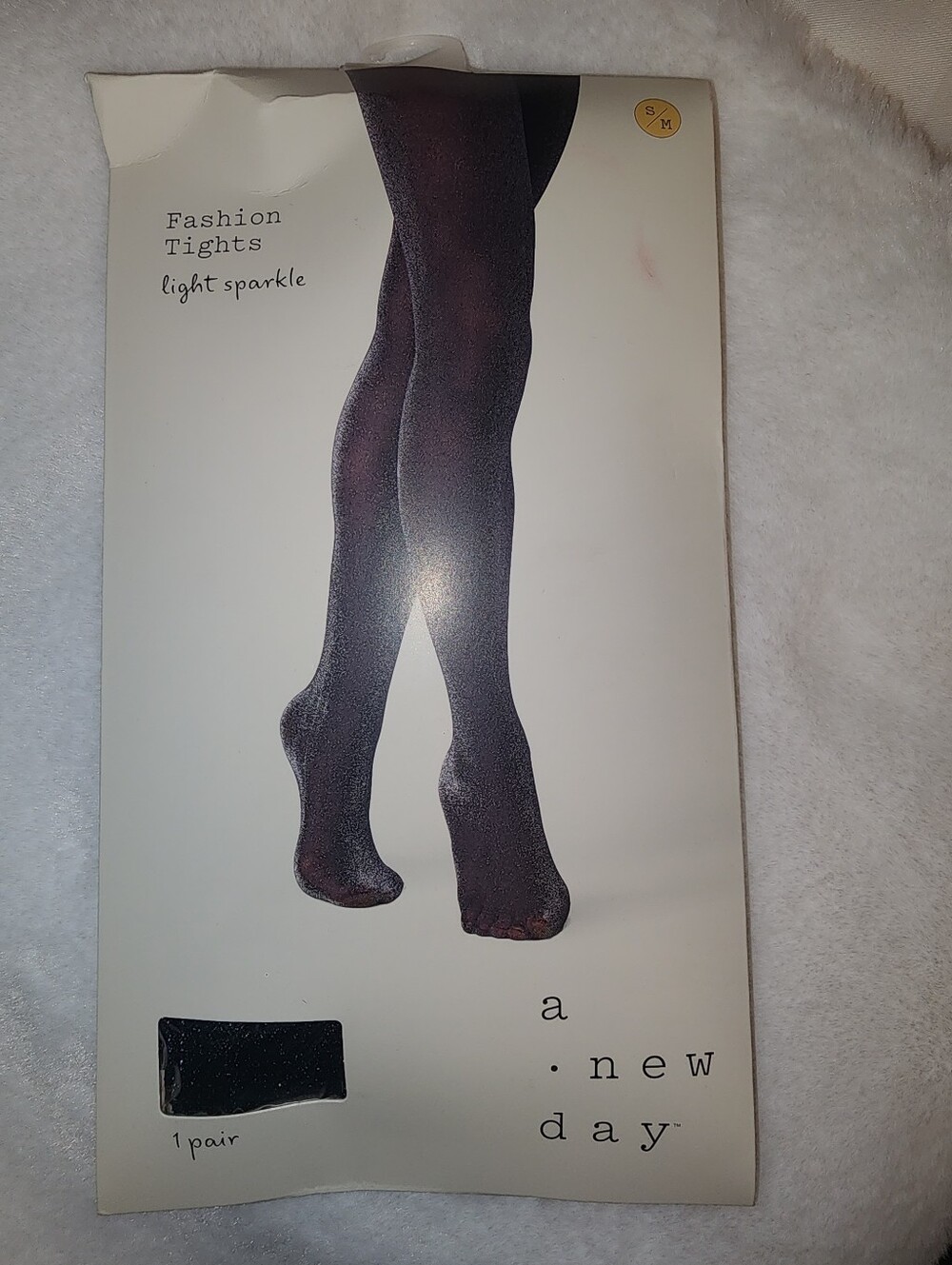 A New Day Fashion Tights Light Sparkle 1 Pair